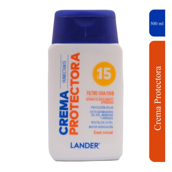 CREMA LANDER PROTECTORA FILTRO UVA/UVB
