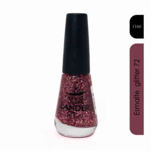 Esmalte GLITTER fucsia 74