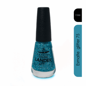 Esmalte GLITTER azul 75